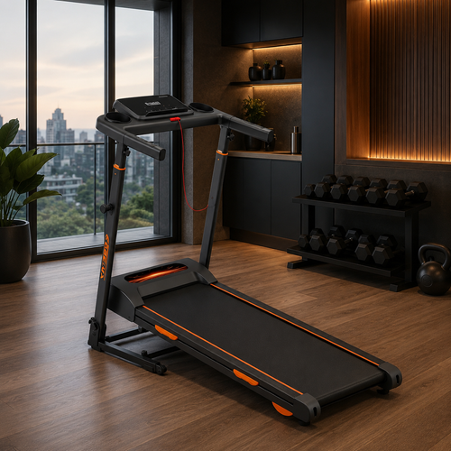 MODUFORM™ ElevateRun 15 – Foldable Automatic-Incline Treadmill